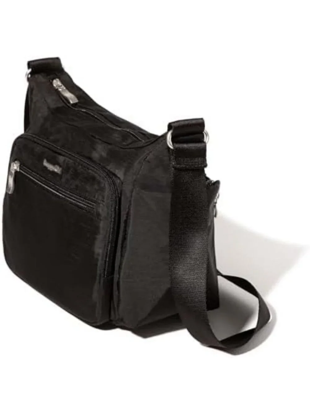 Stylish Hobo Crossbody Bag with Multiple Pockets and Adjustable Strap
